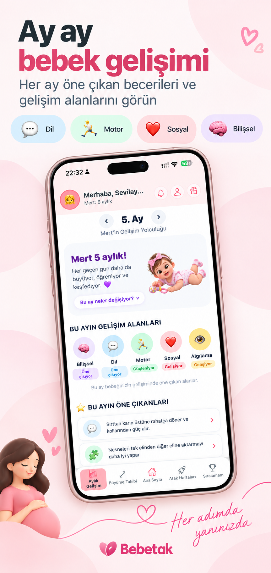 Ay Ay Bebek Gelişimi